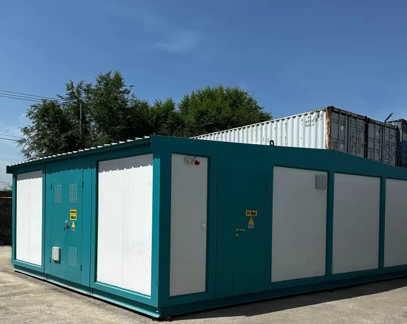 Комплектная трансформаторная подстанция в блочно-модульном здании типа КТПБ (2КТПБ)	25-2500/10(6)-0,4кВ